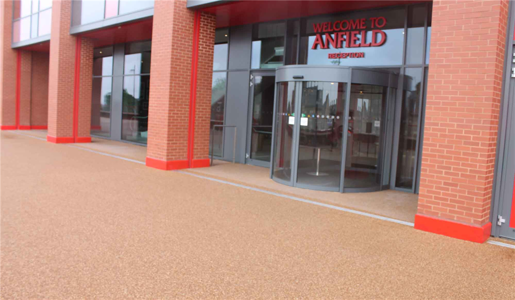 Liverpool FC, Anfield Ground.
Terrabound Resin Bound Porous Surfacing Gallery Image