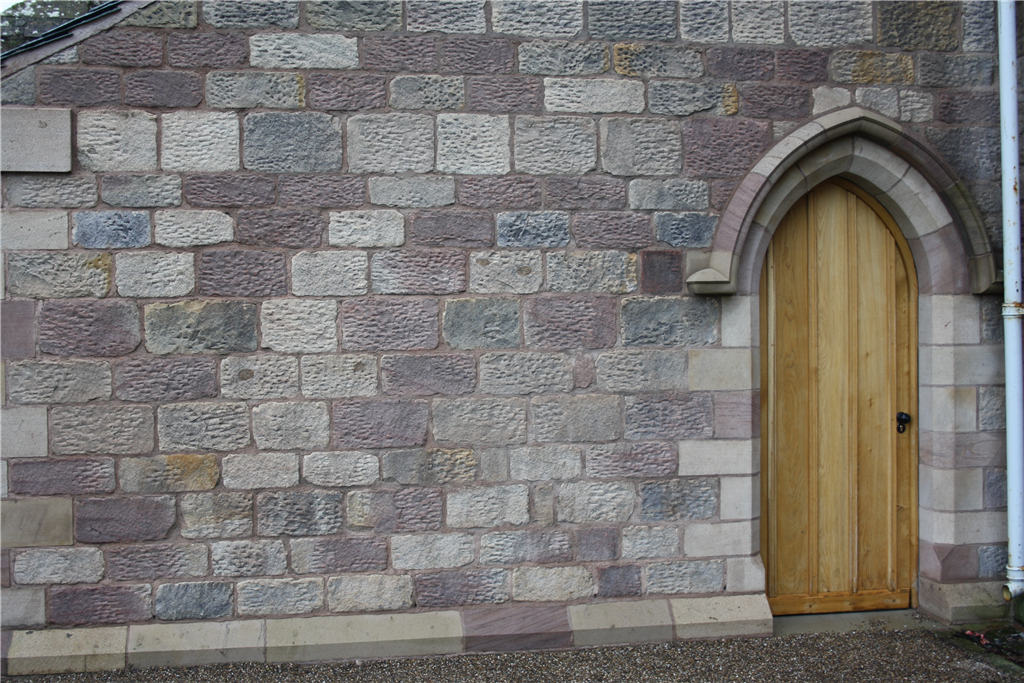 Restoration at Holy Island stone used was a mix of Hazeldean, Blaxter, Dukes and Doddington.  Gallery Image
