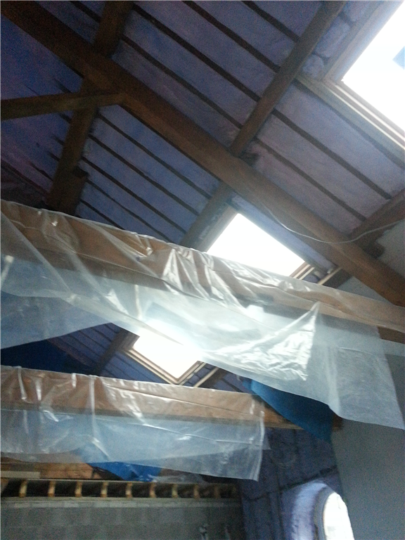 Barn conversion roof. Gallery Image