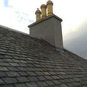 Chimney repaired by Lothian's Roofing in Dalkeith, Midlothian in Nov 2016 Gallery Image
