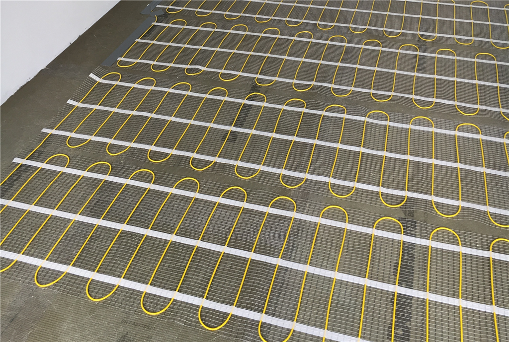 Commercial electric underfloor heating project, Suffolk. Gallery Image