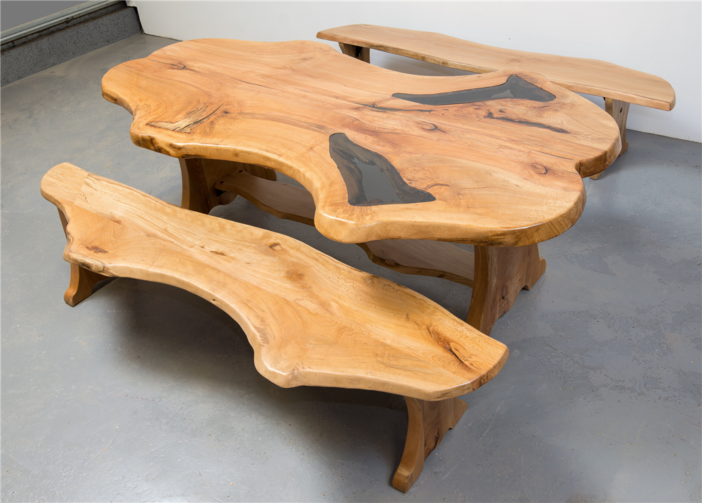 Farmhouse Furniture door stripping aberdeen natural edge wood furniture