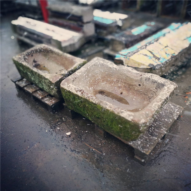 Stone troughs make a lovely outdoor feature with wild flowers. Gallery Image