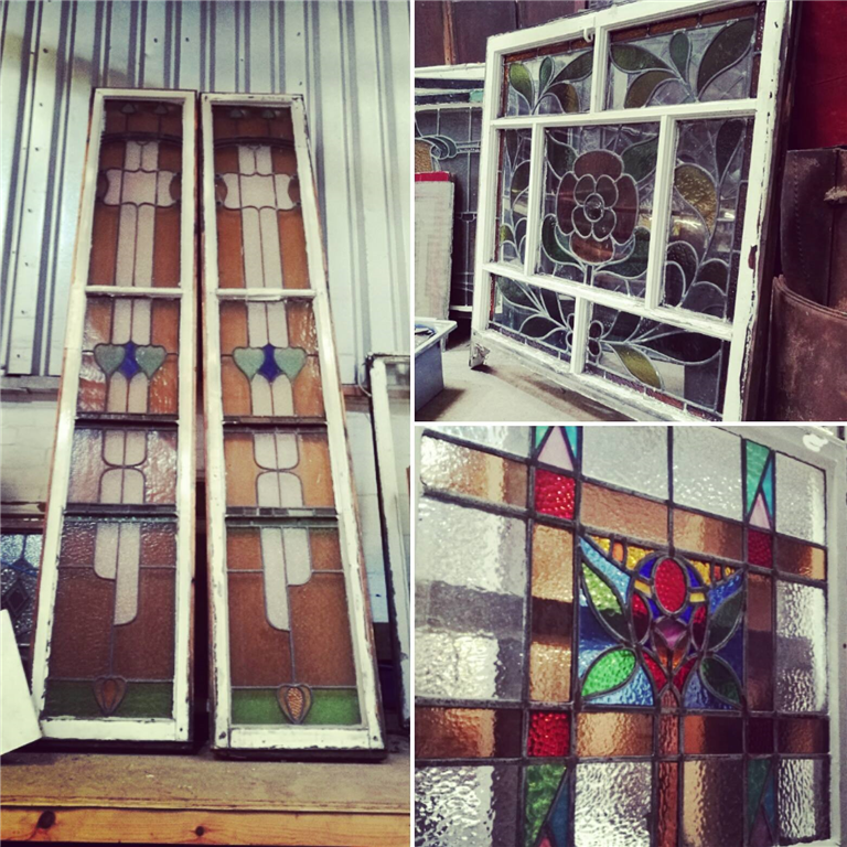 Selection of original stained glass windows. Gallery Image