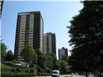 College bank tower blocks Rochdale. Treated with Isothane Tecnitherm cavity wall system. Gallery Thumbnail