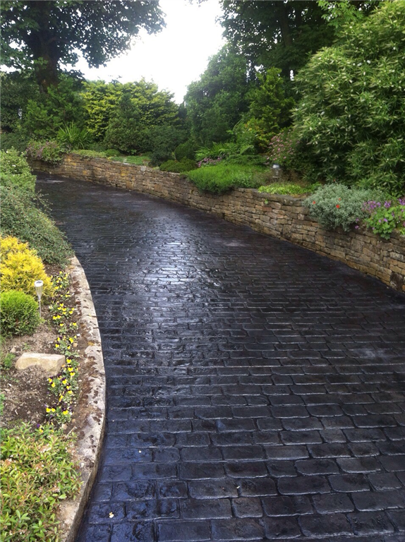 Slate Blue Colour Hardener with Charcoal Release Agent Gallery Image