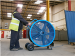 Bluemax 950 Industrial fan. available for hire at £99.50 per week ex carriage and vat.
Ideal for factories or film production effects applications Gallery Thumbnail