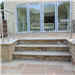 Sawn & Sandblasted Sandstone Steps Gallery Thumbnail