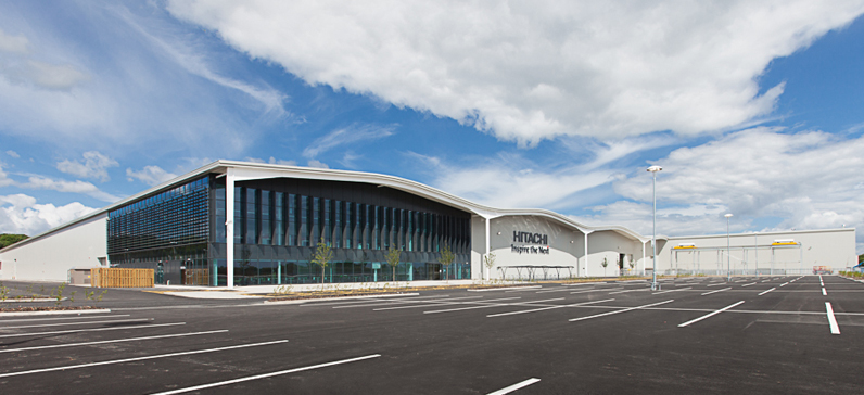 Hitachi Rail, Newton Aycliffe - £31m construction of a single-storey Assembly Facility together with approximately 450 car parking spaces Gallery Image