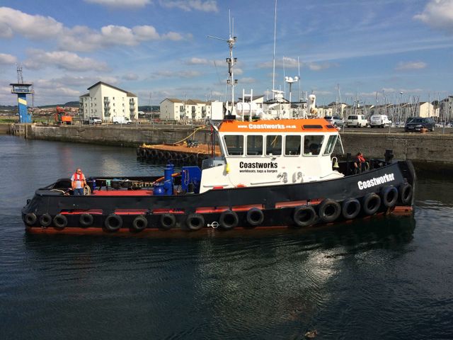 Coastworker tug.  Coastal towage services Gallery Image