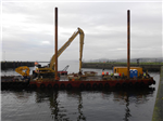 Spudleg dredging barge Gallery Thumbnail
