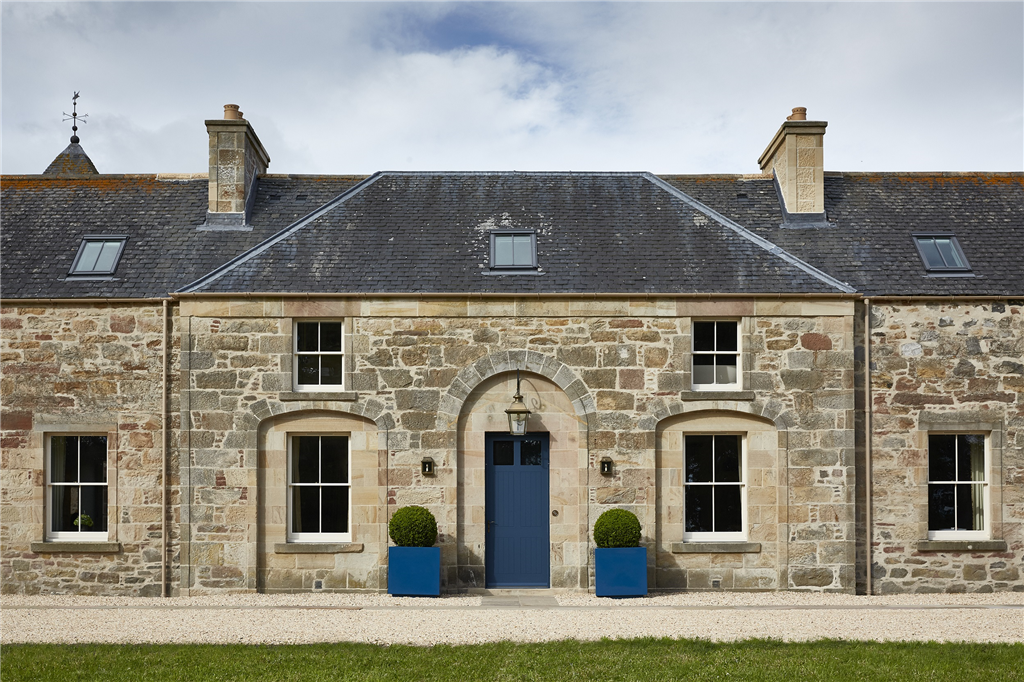 Timber sash windows and front door Gallery Image