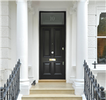 Timber front door in London Gallery Thumbnail