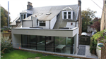 Open plan kitchen dining space Bearsden addition to Victorian house Gallery Thumbnail