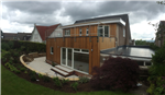 Garden room in timber cladding with roof terrace Gallery Thumbnail