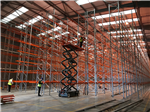 10 meter pallet racking for a client.  Gallery Thumbnail