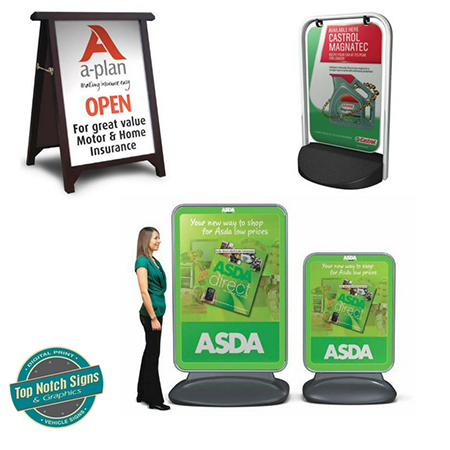 A-Boards, Pavement Signs, Swingboards Gallery Image