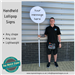 Handheld lollipop signs. Stop/Go signs
Customise with your own print choice Gallery Thumbnail