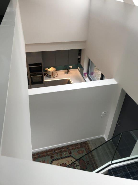 Stylish new build with staircase and light well to kitchen Gallery Image