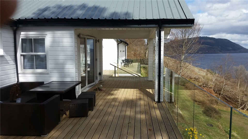Glass balustrading and decking Gallery Image
