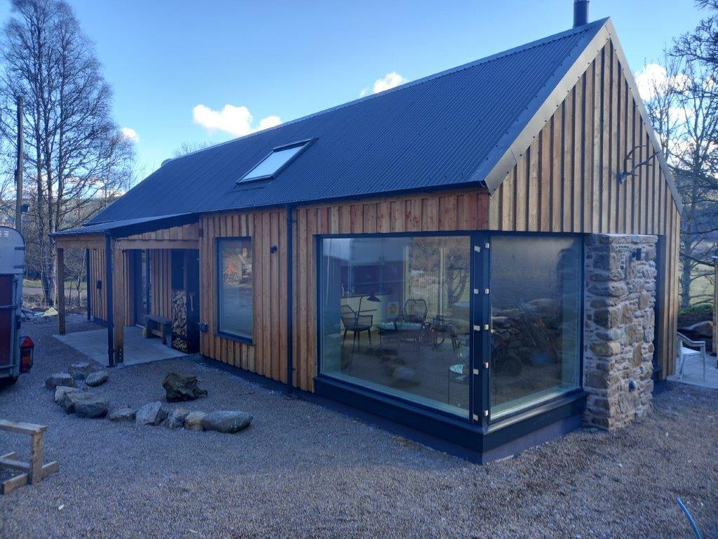 New build holiday cottage in Glen Lyon. Highly insulated and very snug  Gallery Image
