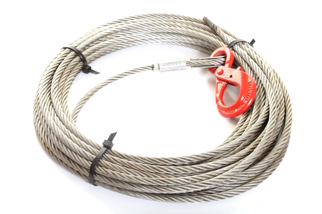 Wire winch rope cables 8mm, 9mm & 10mm diameter Gallery Image