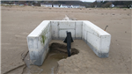 Buried TIDEFLEX valve self-clears on beach outfall Gallery Thumbnail