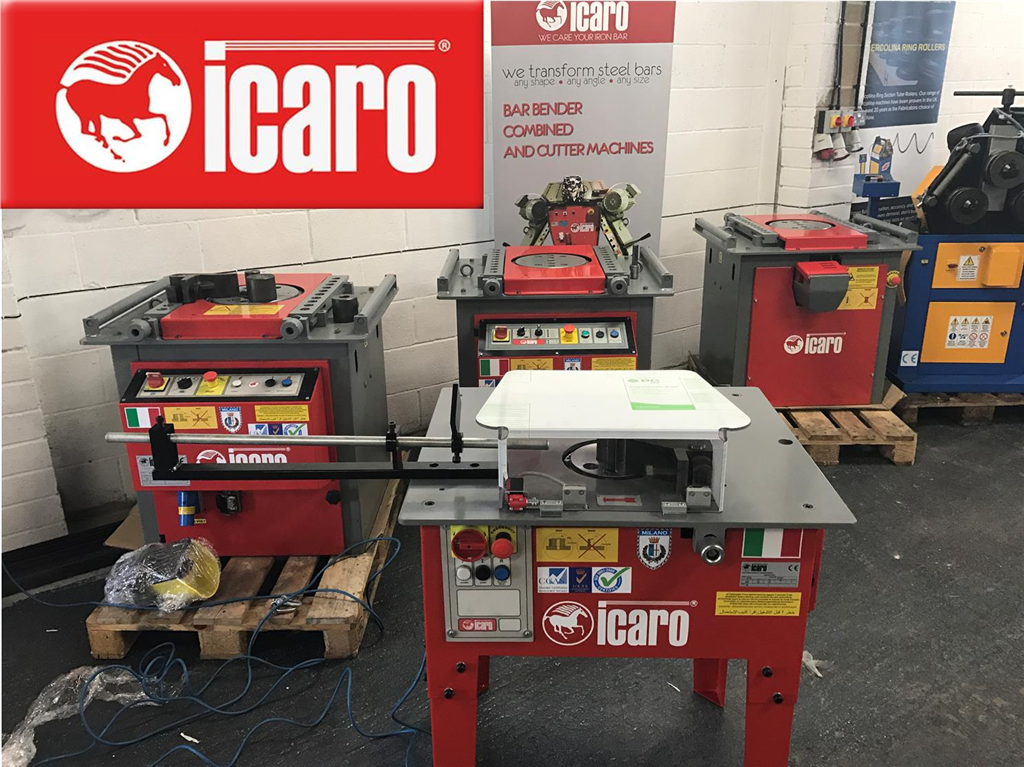 Icaro Bar Benders-Cutters In Stock bar Straightening Machines Gallery Image