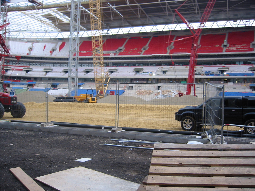 On Site at Wembley Stadium Gallery Image