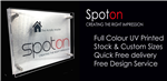 Full colour logo print plaques Gallery Thumbnail