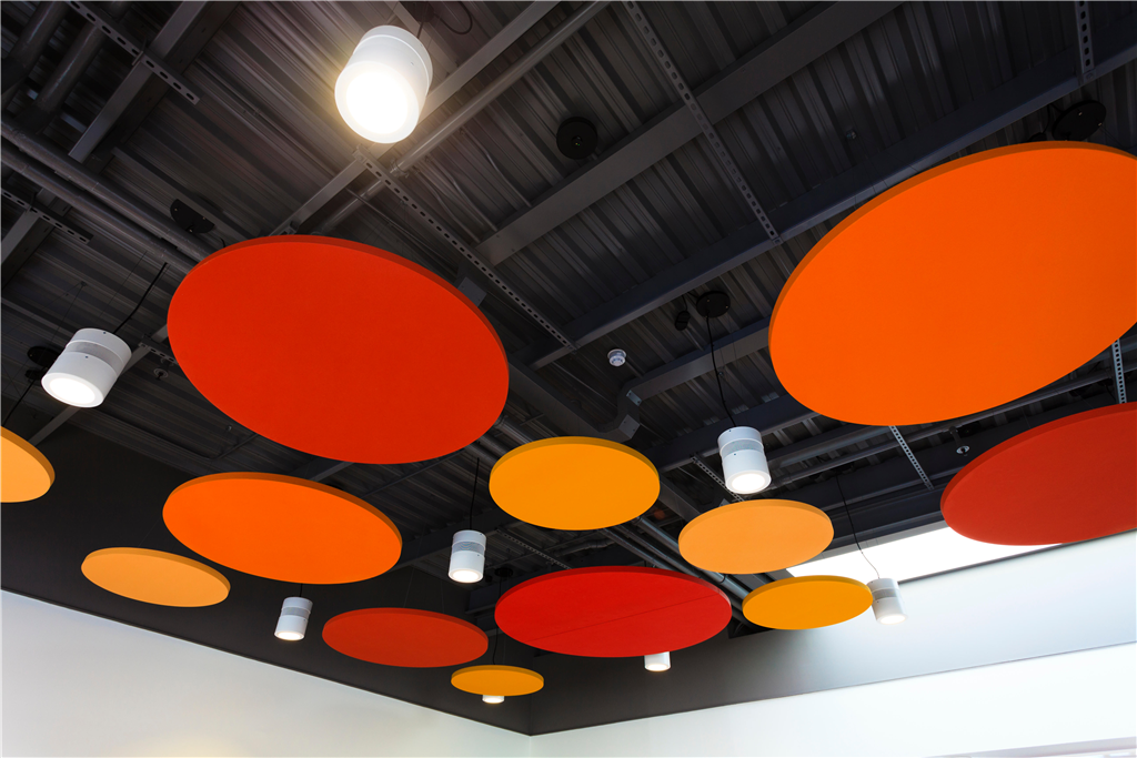 Moving Designs ~ sound absorbing ceiling panels Gallery Image