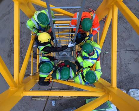 ESS Tower Crane Rescue Training Course Gallery Image