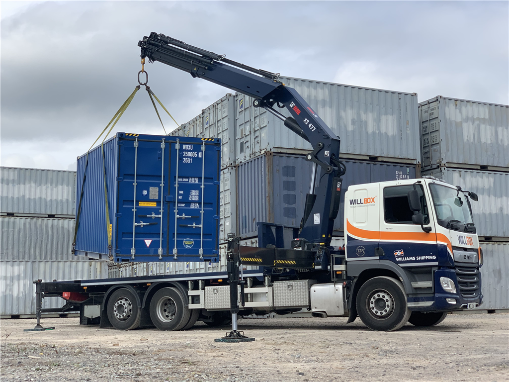 Container transportation hiab Gallery Image