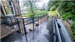 mild steel balustrade and steel durbar ramp flooring Gallery Thumbnail