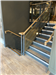 Bespoke steel staicase with balustrade and timber top handrail Gallery Thumbnail