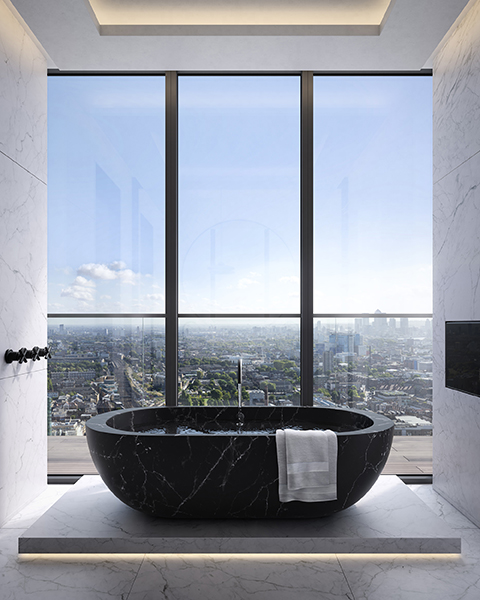 ©ArcMedia - Architectural Visualisation - Property Marketing CGI - Bathroom visual Gallery Image