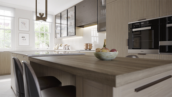 ©ArcMedia - Architectural Visualisation - Kitchen CGI Gallery Image