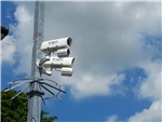 New CCTV cameras installed at an NHS carpark in 2014. Gallery Thumbnail