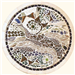 2ft round ceramic and glass mosaic - Slipstream Gallery Thumbnail