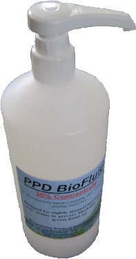 BioFluid for Grease Traps, Manual injection system for PPD Grease Traps, One Litre Concentrate solution. Gallery Image