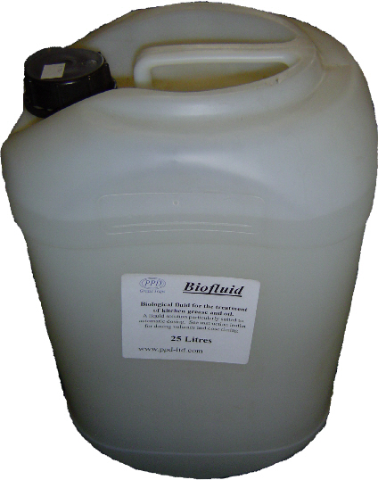 PPD BioFluid 25 Litre Drum for creating grease-digesting bacterai colony Gallery Image