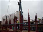 Timber Frame house on site off site loading unloading Gallery Thumbnail