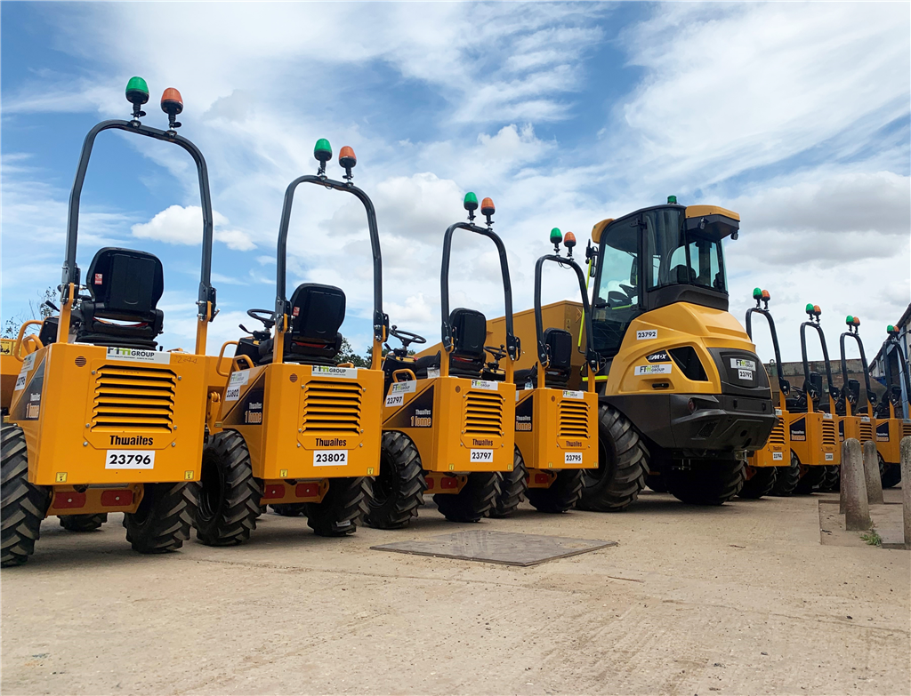 Skip loaders and 9 Tonne Dumper Gallery Image