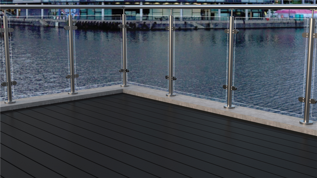 Synergised Aluminium Decking & Subframe System Gallery Image