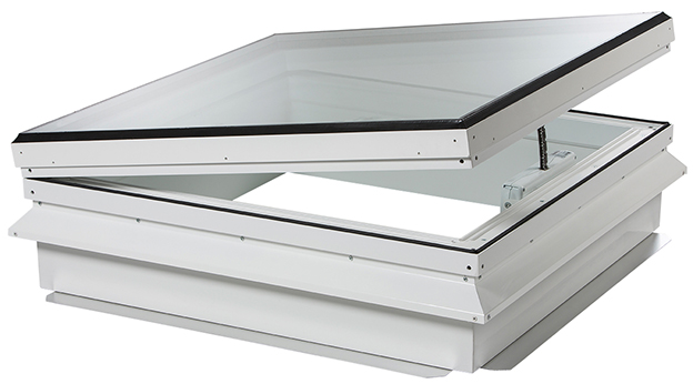 glass skylight rooflight with electric hinged mechanism Starglaze  Gallery Image