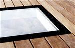 Walk on glass rooflight for roof terraces and balconies Solarglaze skylight Gallery Thumbnail